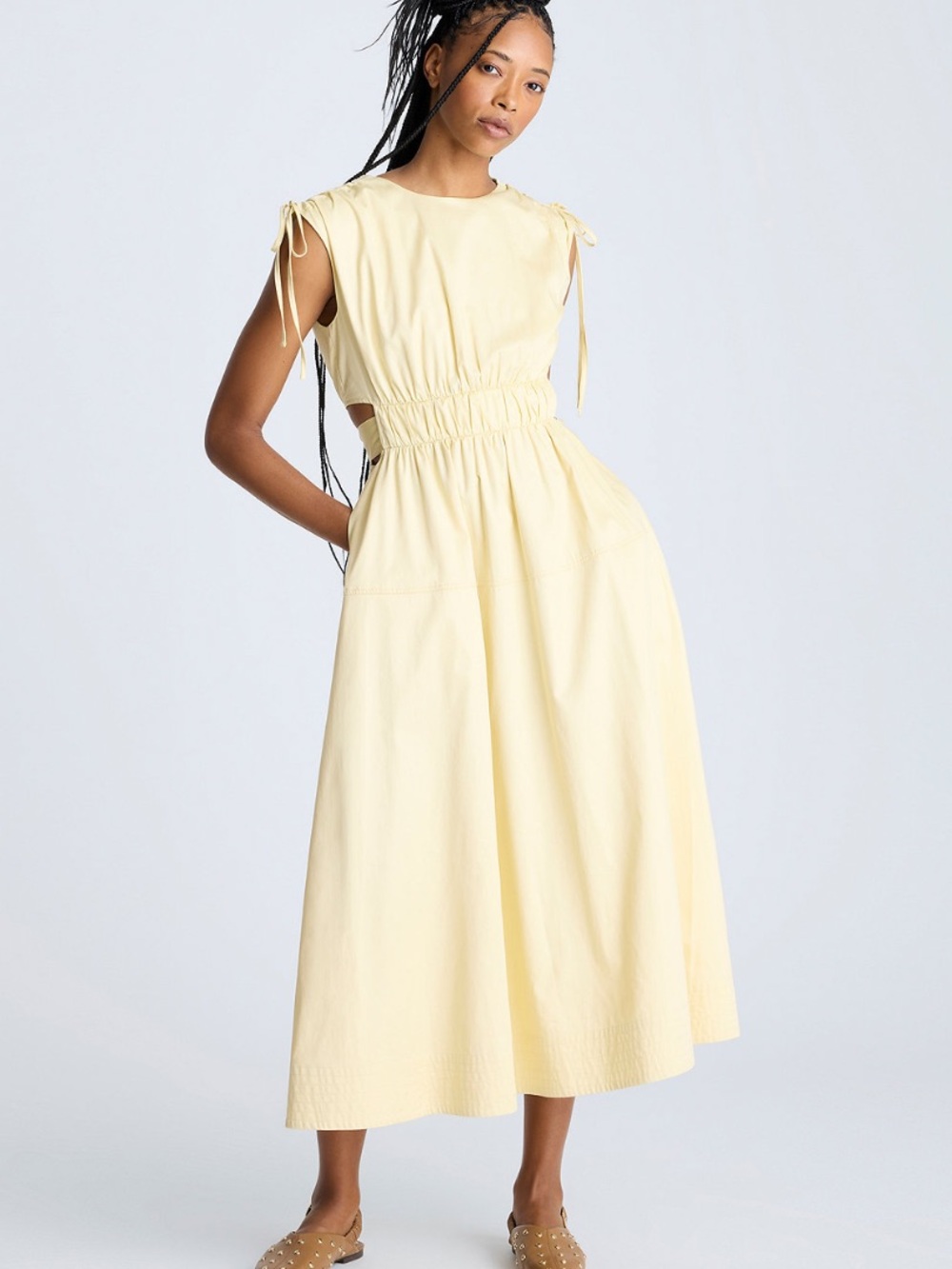 Kenneth Cole Butter Yellow Dress